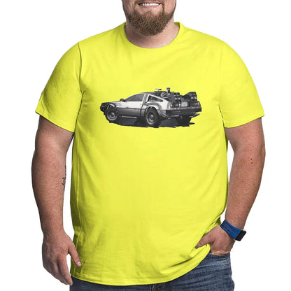 Delorean T-Shirt Back to the Future Klassiek voor Dames en Heren