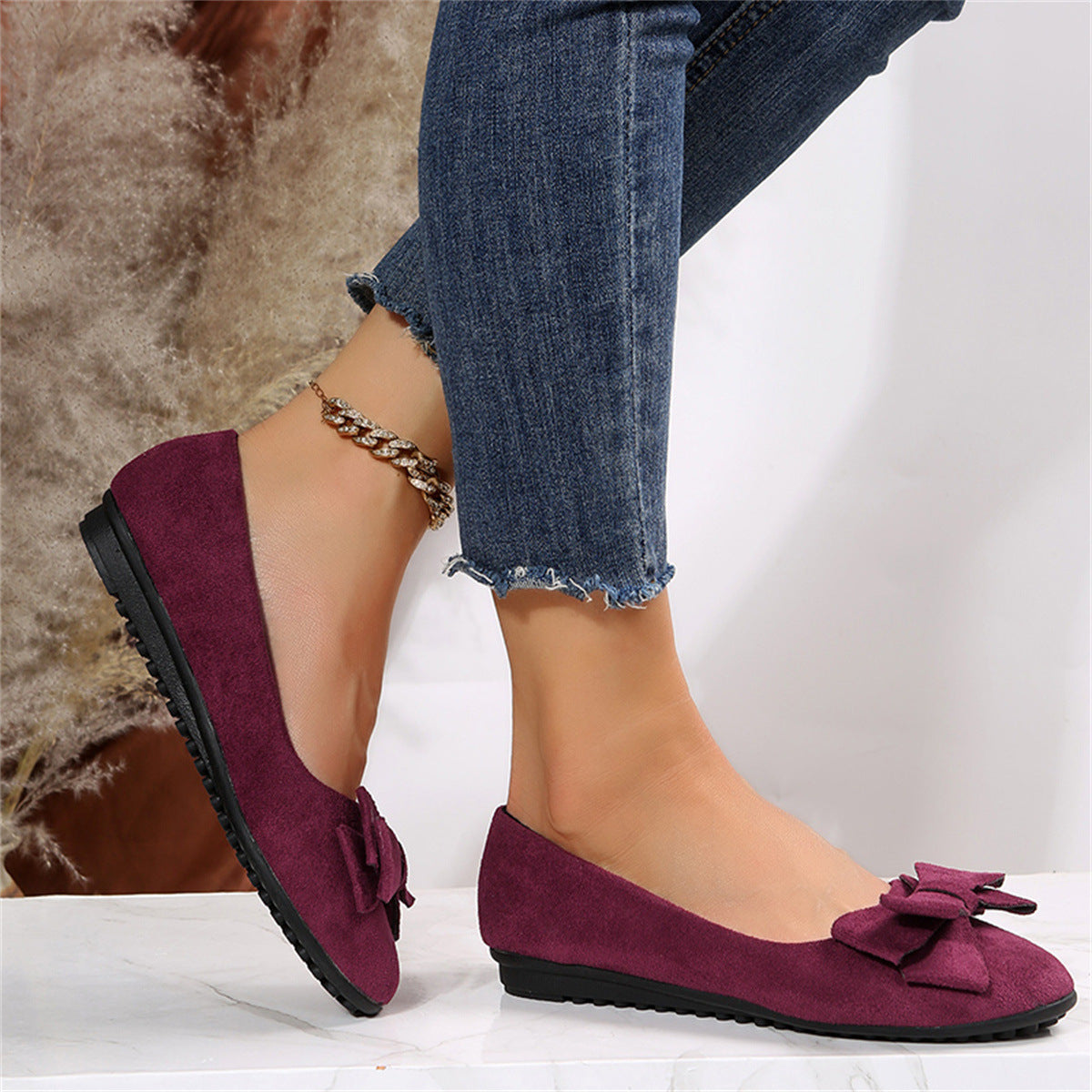 Orthopedische Schoenen met Strikje voor Vrouwen Comfortabel
