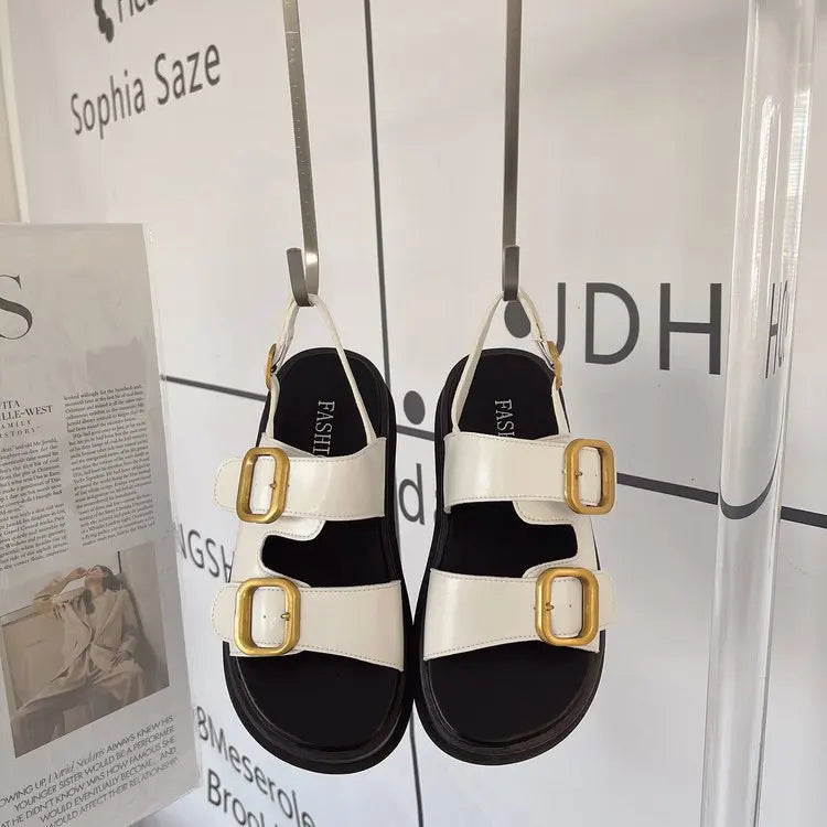 Dames Plateausandalen Emilia Hoge Hak Zomer - Mode Vibes