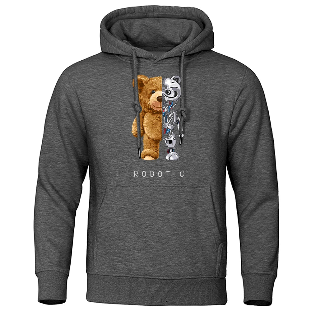 Teddybeer Hoodie Tech Sweatshirt met Kap