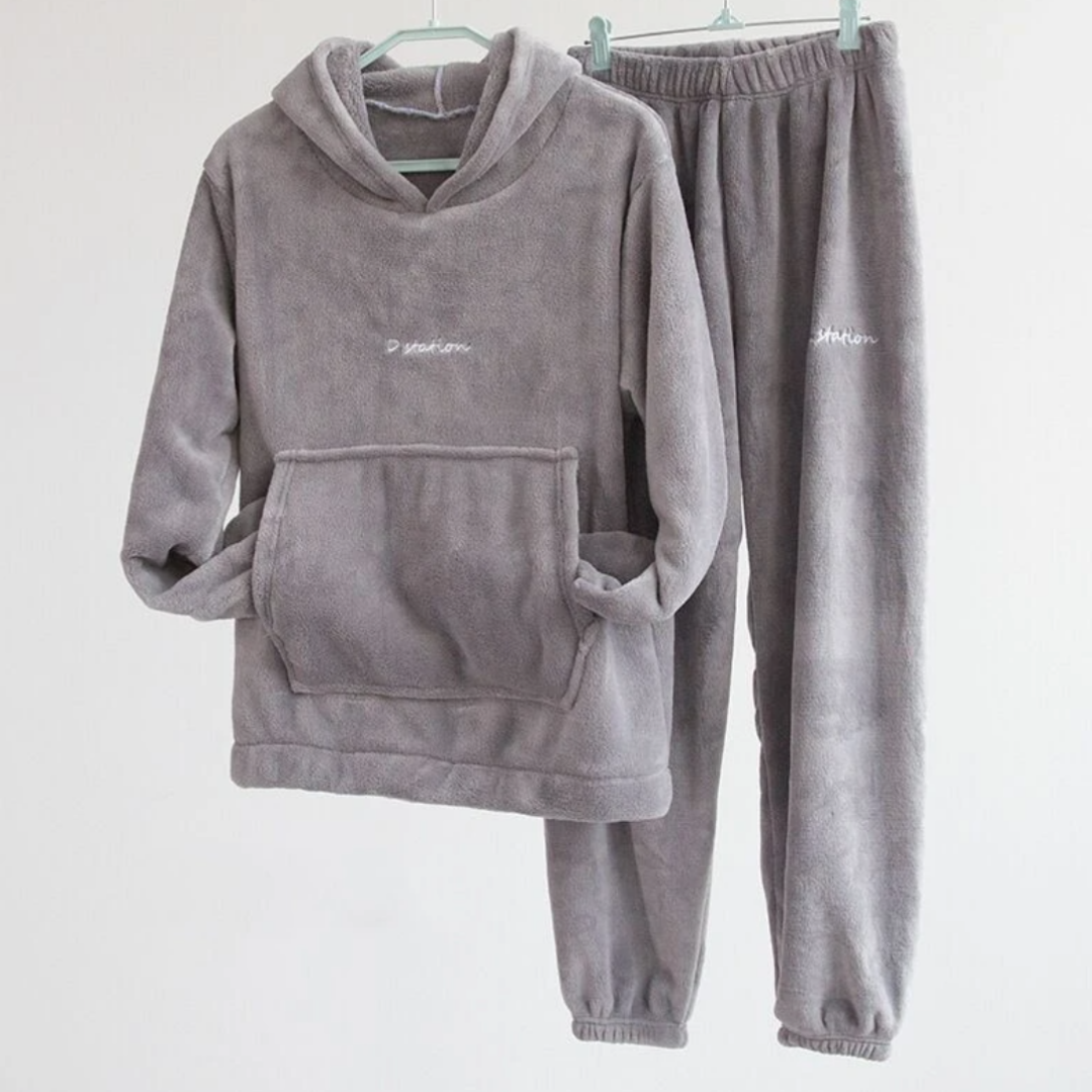 Zachte Fleece Huispak voor Vrije Dag Comfortabel