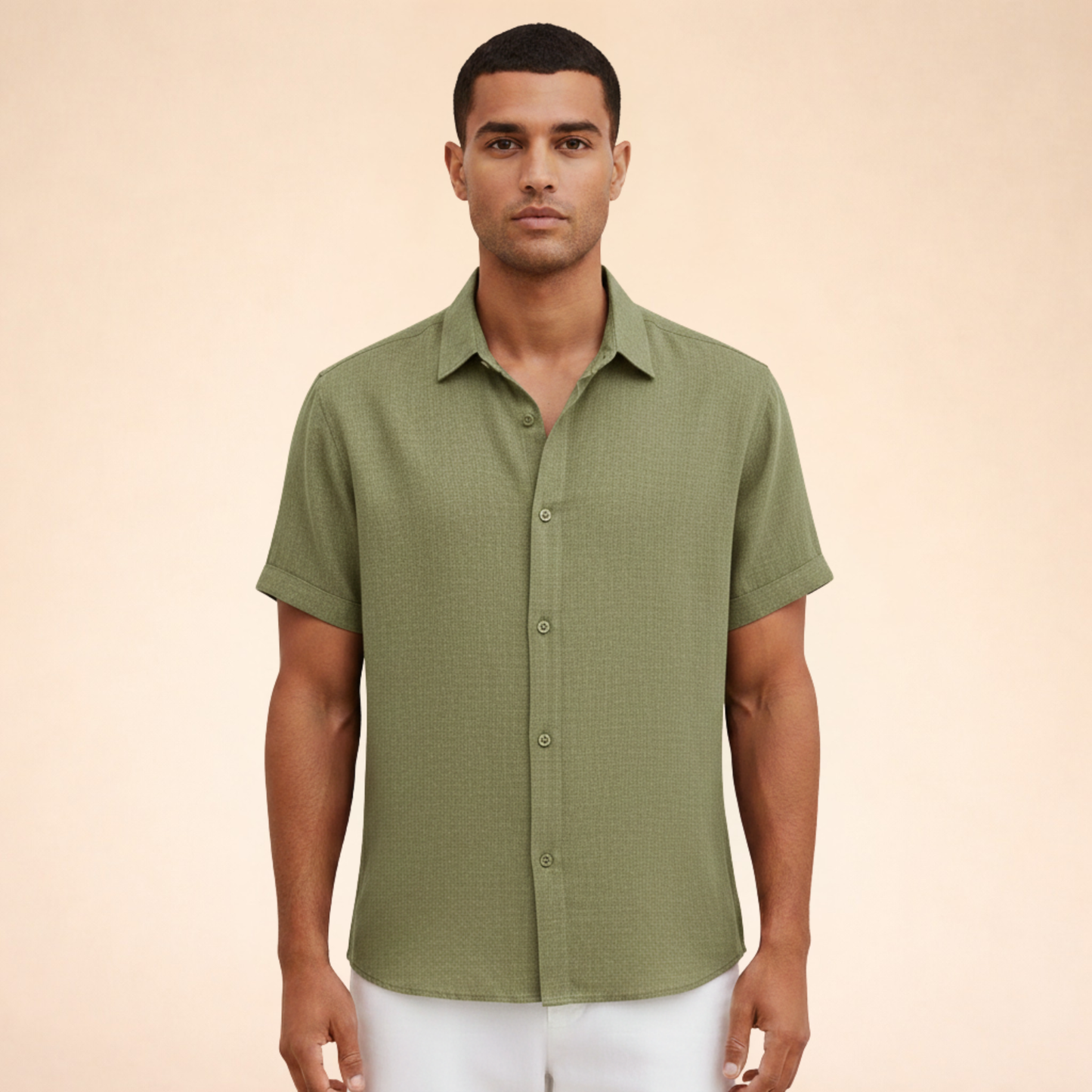 Lucas | Verfijnd casual polo Overhemd voor overdag