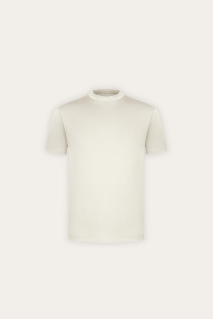 Heren T-shirt van Mercerise Katoen Stijlvol Zwart