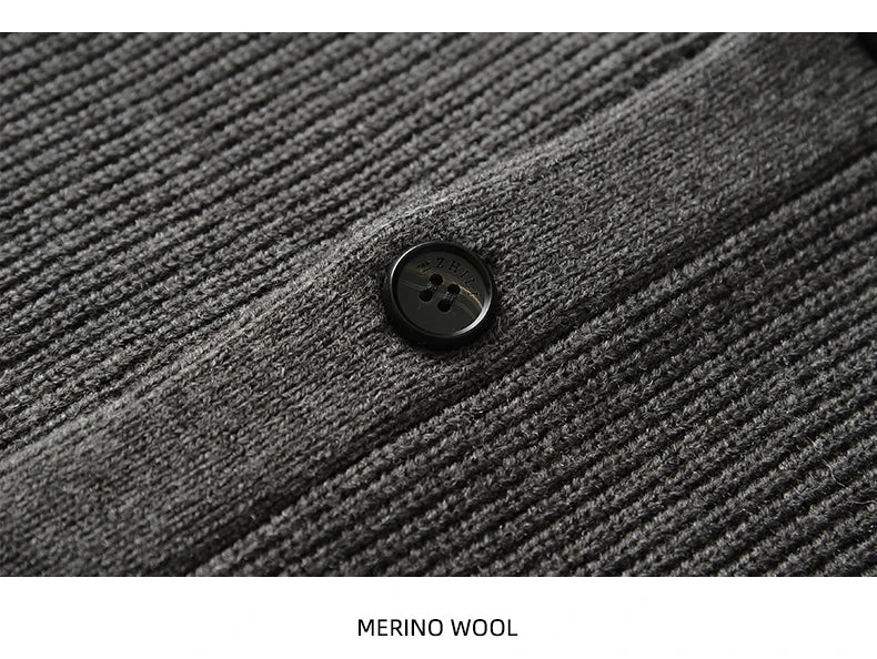 Merinowol Vest Geknoopt Rens Design