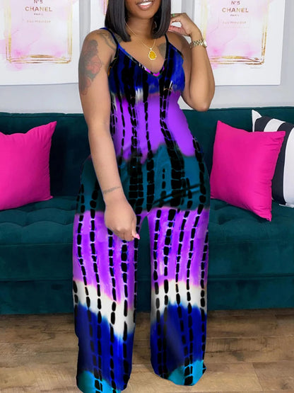 Plus Size Jumpsuit Zomers Trendy Jurk Model