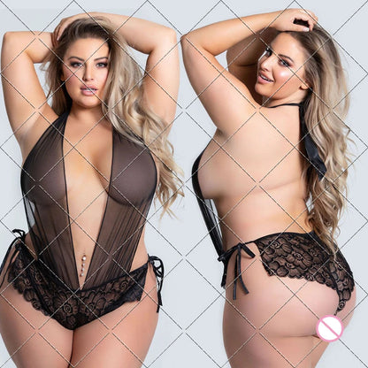 Plus-Size Jumpsuit Zita Sexy en Verleidelijk