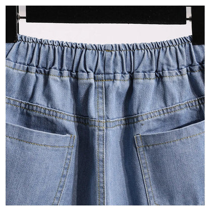 Plus Size Short Casual Trendy Dame Broek