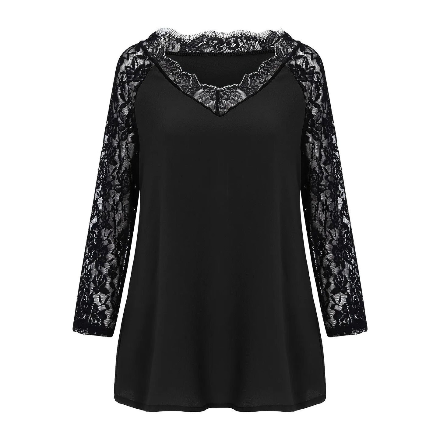 Plus-Size Blouse Trendy en Flatterend voor Vrouwen