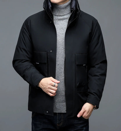 Donsjack Wintersport Warm Waterproof Trendy
