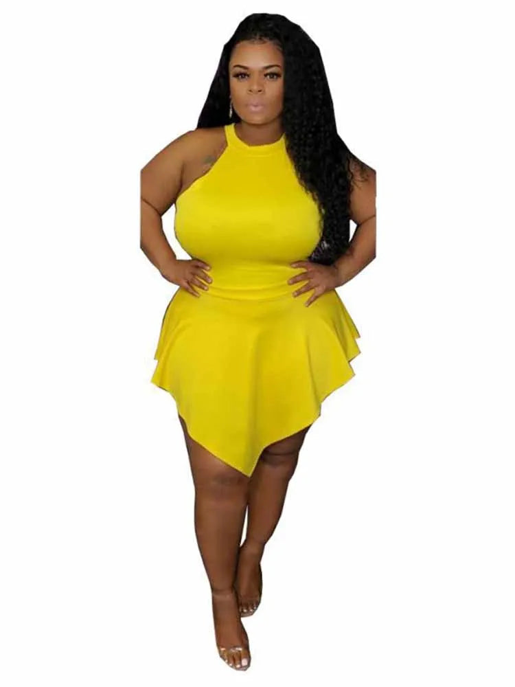 Plus Size Jumpsuit Aletta Zomerse Trendy Outfit