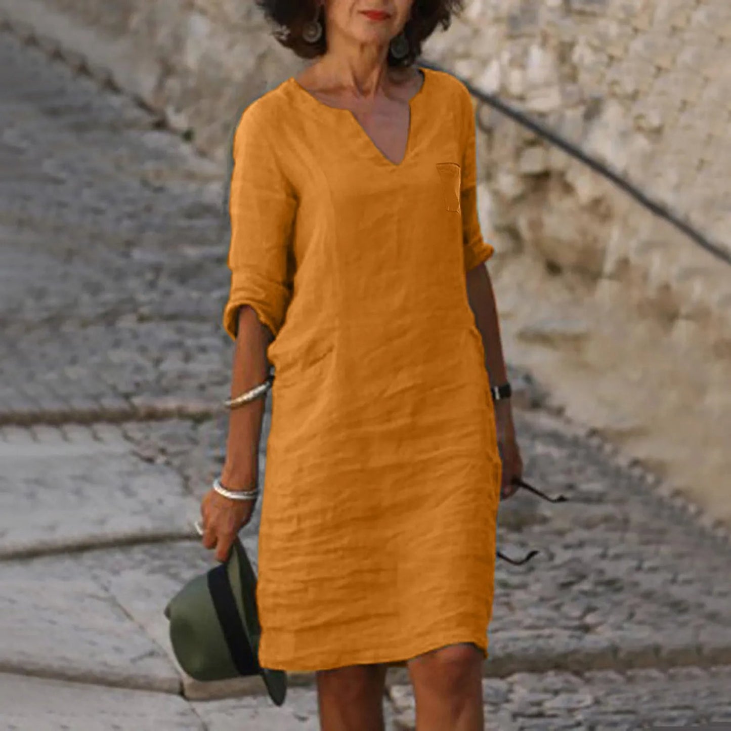 Rona Elegante Jurk – Luchtige Dames Jurk
