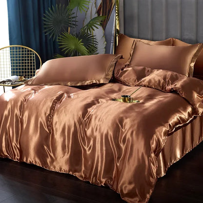 Zijde Beddengoed Set Luxe Satijn Soft