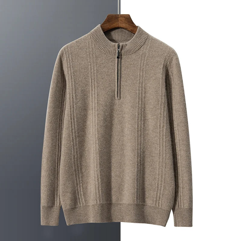 Herentrui Met Halve Rits Warm en Casual