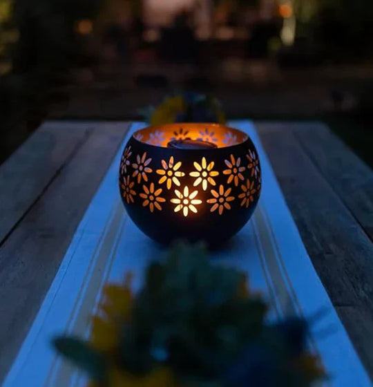 Bloemen Kaarslamp Geurverspreider Fleuris Parfum