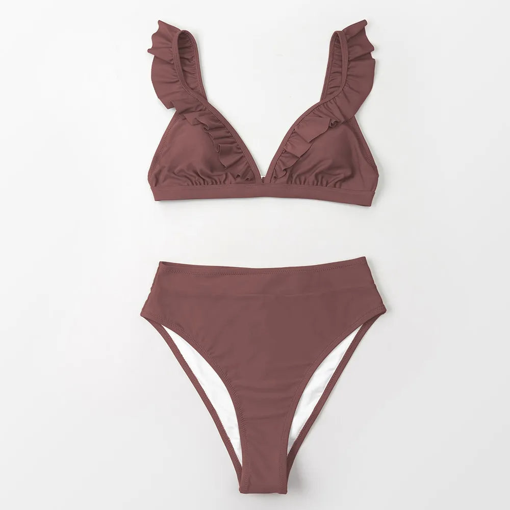 Trendy Amber Bikini Comfortabele Strandkleding