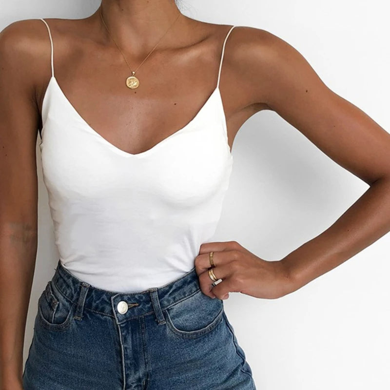 Mouwloze Vrouwentop Trendy Zomer Kleding
