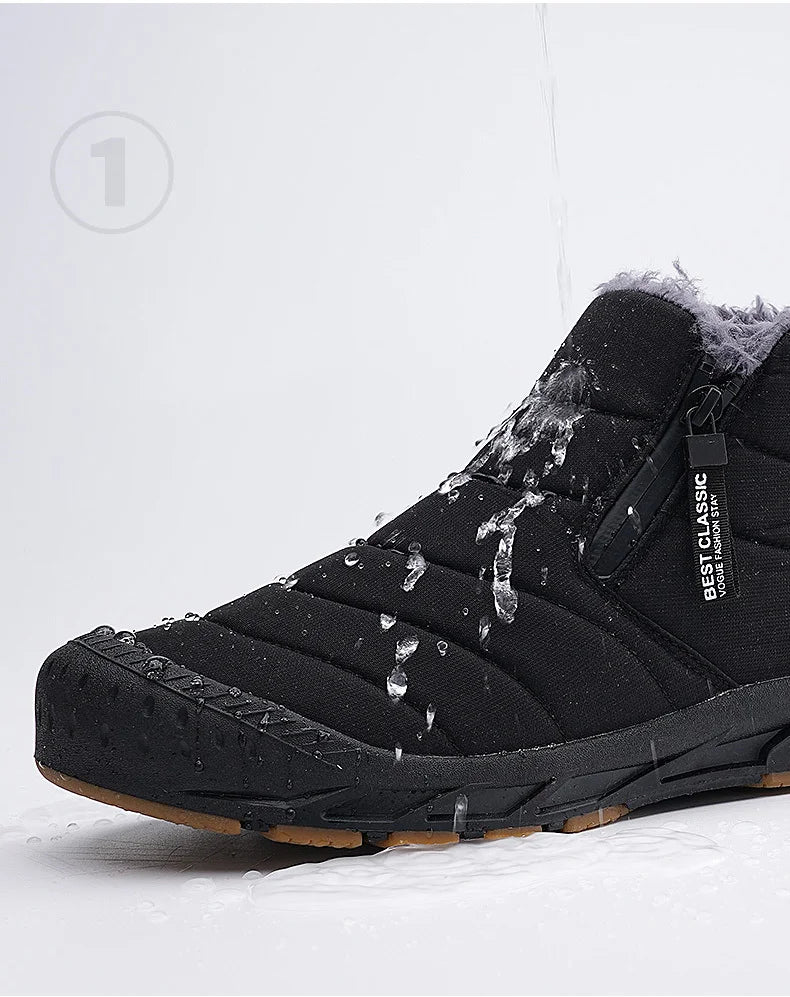Waterdichte Ankle Boots Sneeuwlaarzen voor Vrouwen en Mannen
