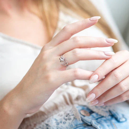 Anti Stress Ring Tegen Nagelbijten en Angst