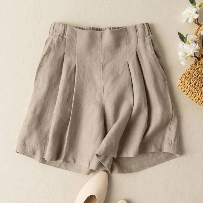 Plus Size Short Elise Casual Trendy Damesbroek