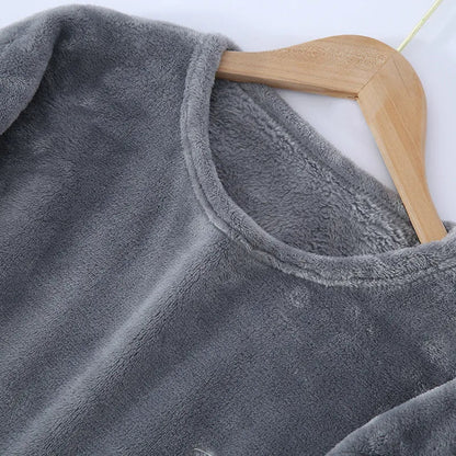 Warme Zachte Pyjama voor Mannen Winter Nachtkleding