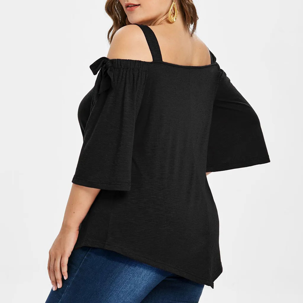 Plus-Size Shirt voor Vrouwen Trendy en Modieus