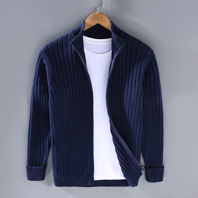 Premium Heren Gebreid Vest van Katoen – Comfort & Klasse
