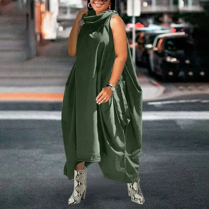 Plus Size Jumpsuit Retro Stijl Casual Madelief