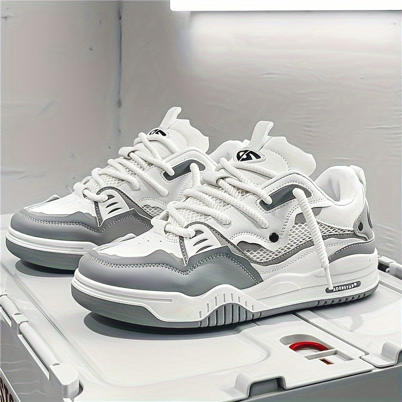 Stijlvolle Heren Skateschoenen met Veters en Gripzool