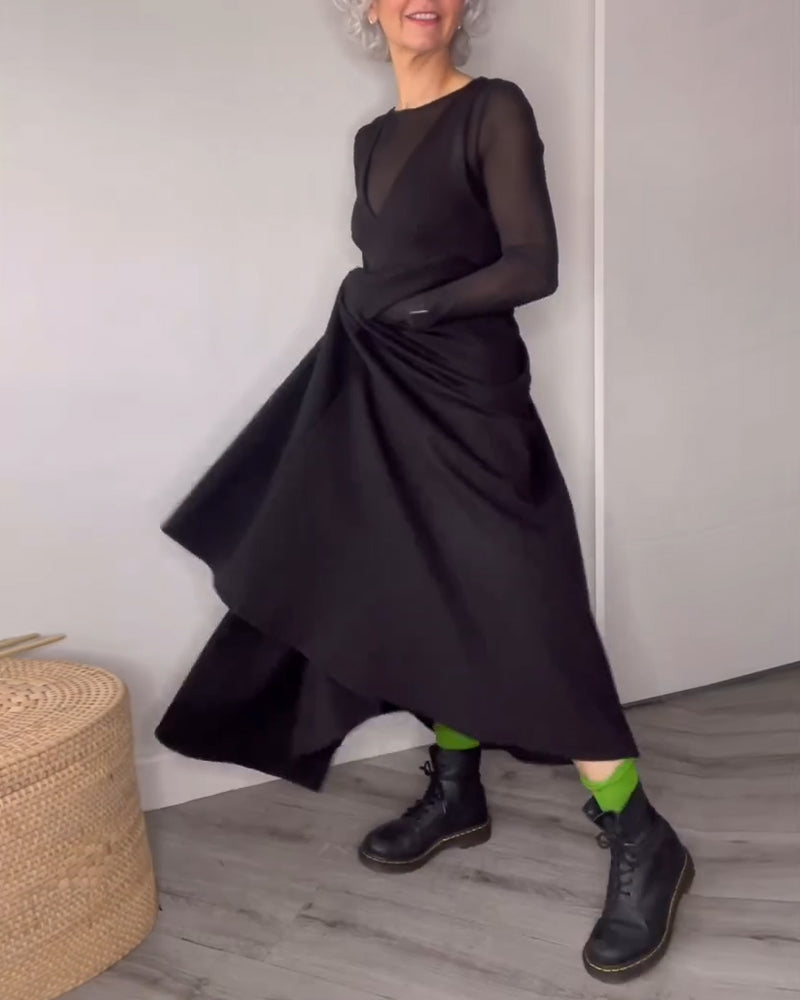 Elegante Lange Maxi Jurk voor Vrouw