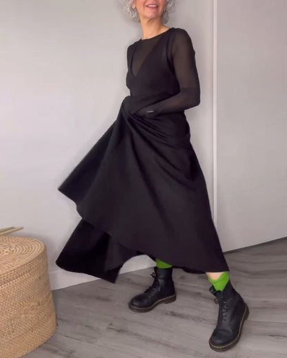 Elegante Lange Maxi Jurk voor Vrouw
