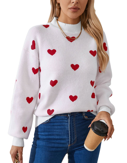 Dames Trui Zachte Hartjes Reggy Stijlvolle Look