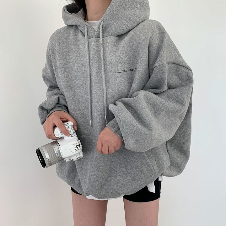 Dames Hoodie Space Print Casual Streetwear