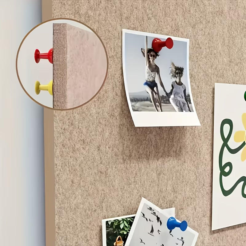 Stijlvol Vilten Prikbord voor Fotos en Notities