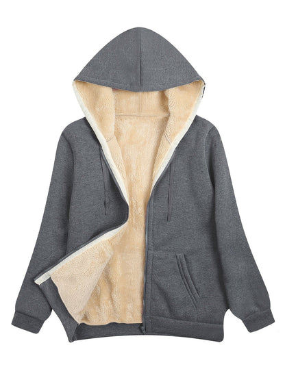 Comfortabele dames zip-up jas – Ideaal voor dagelijks gebruik