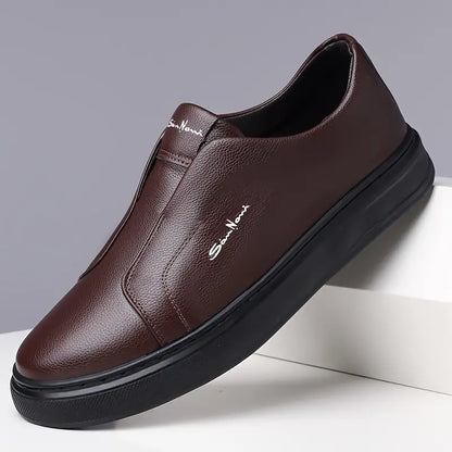 Heren Slip-on Sneakers – Minimalistische Casual Schoenen voor Dagelijks Gebruik