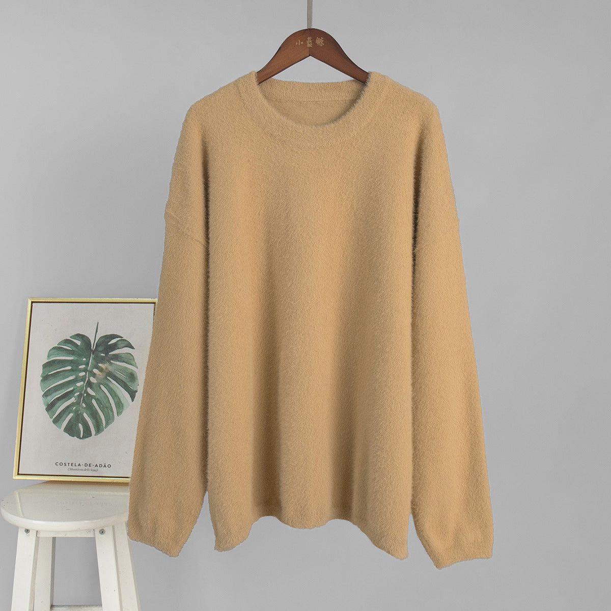 Dames Trui Gebreid Pastelkleurig Zacht en Trendy
