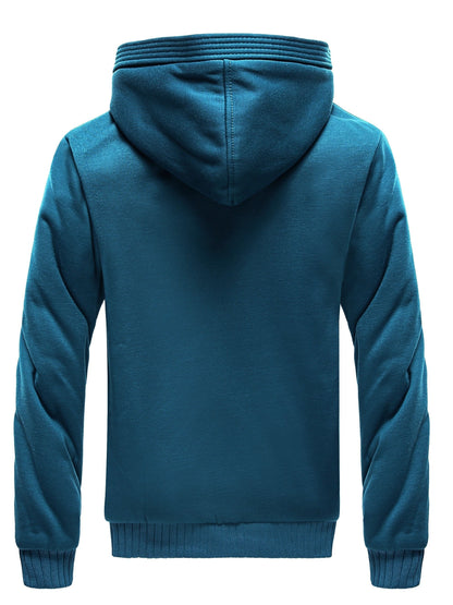 Winter Fleece Jas met Capuchon Warm en Comfortabel