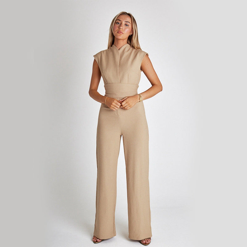 Mouwloze Jumpsuit Elegante Zomerjurk voor Vrouw