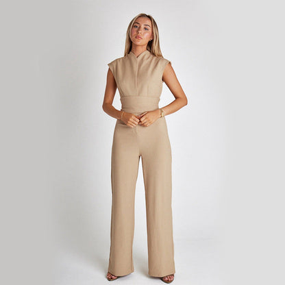 Mouwloze Jumpsuit Elegante Zomerjurk voor Vrouw