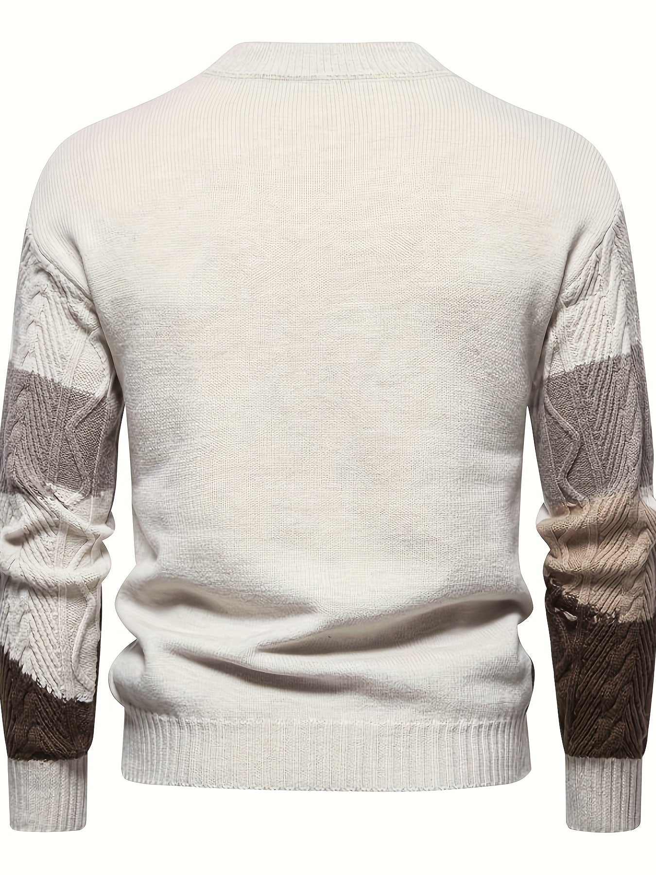 Gebreide Trui Heren Comfortabel Warme Wintertrui