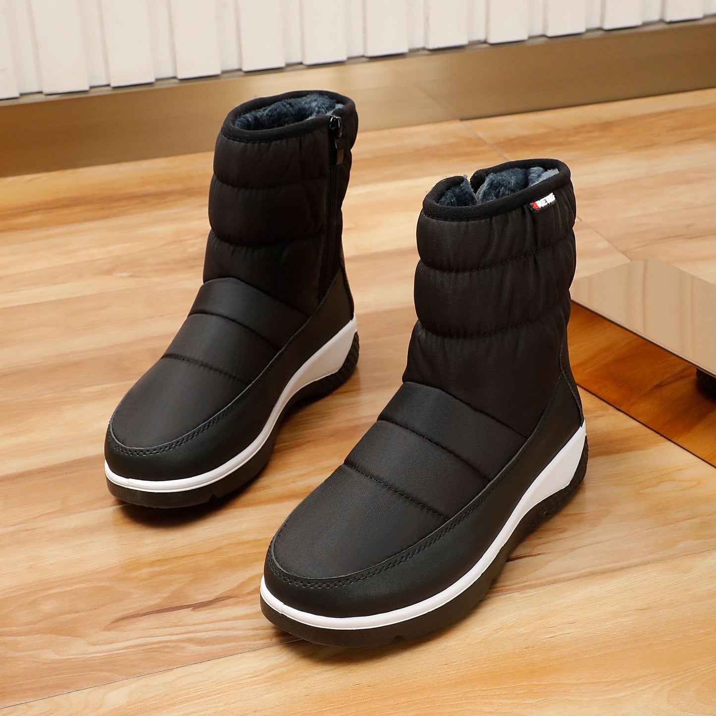 Dames Sneeuwboots Warm Waterdicht Gewatteerd Winterboot - Mode Vibes