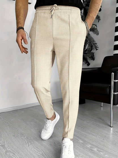 Heren Chino Broek Slim Fit Kwaliteit Stof - Mode Vibes
