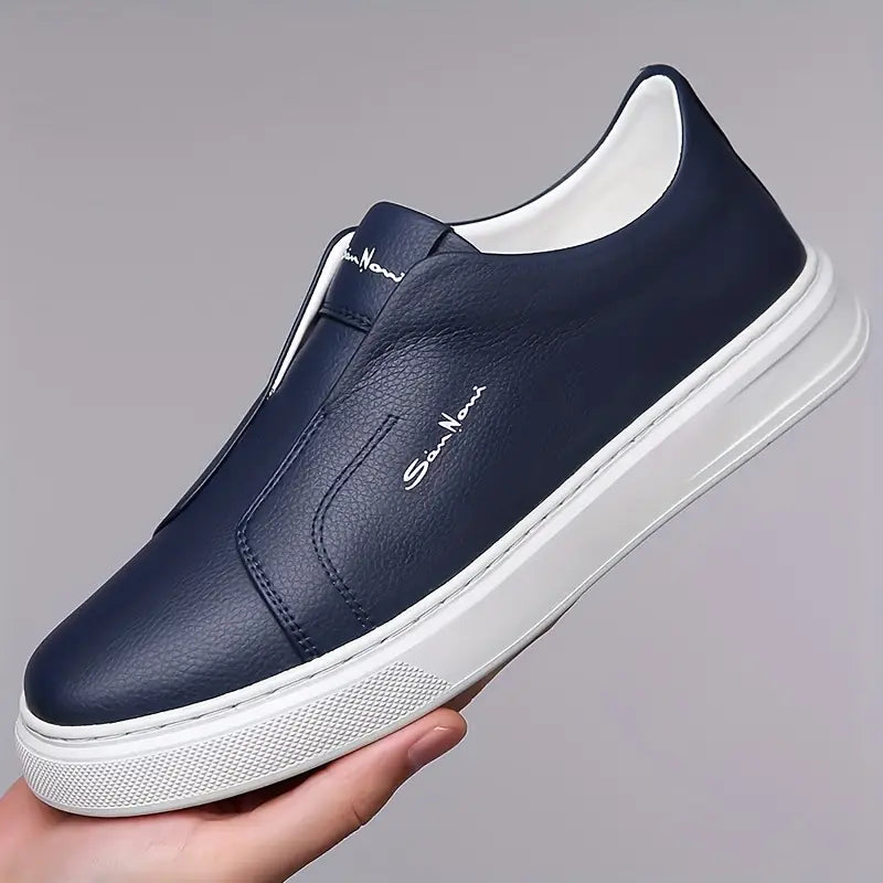 Heren Slip-on Sneakers – Minimalistische Casual Schoenen voor Dagelijks Gebruik