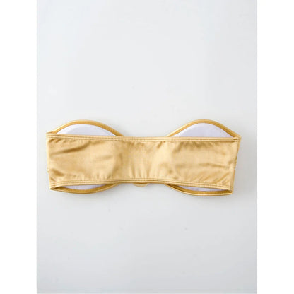 Strapless Bikini Trendy Zomer Badpak voor Vrouw