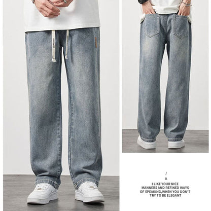 Herense Jeans Rechte Pijp Luchtig en Comfortabel