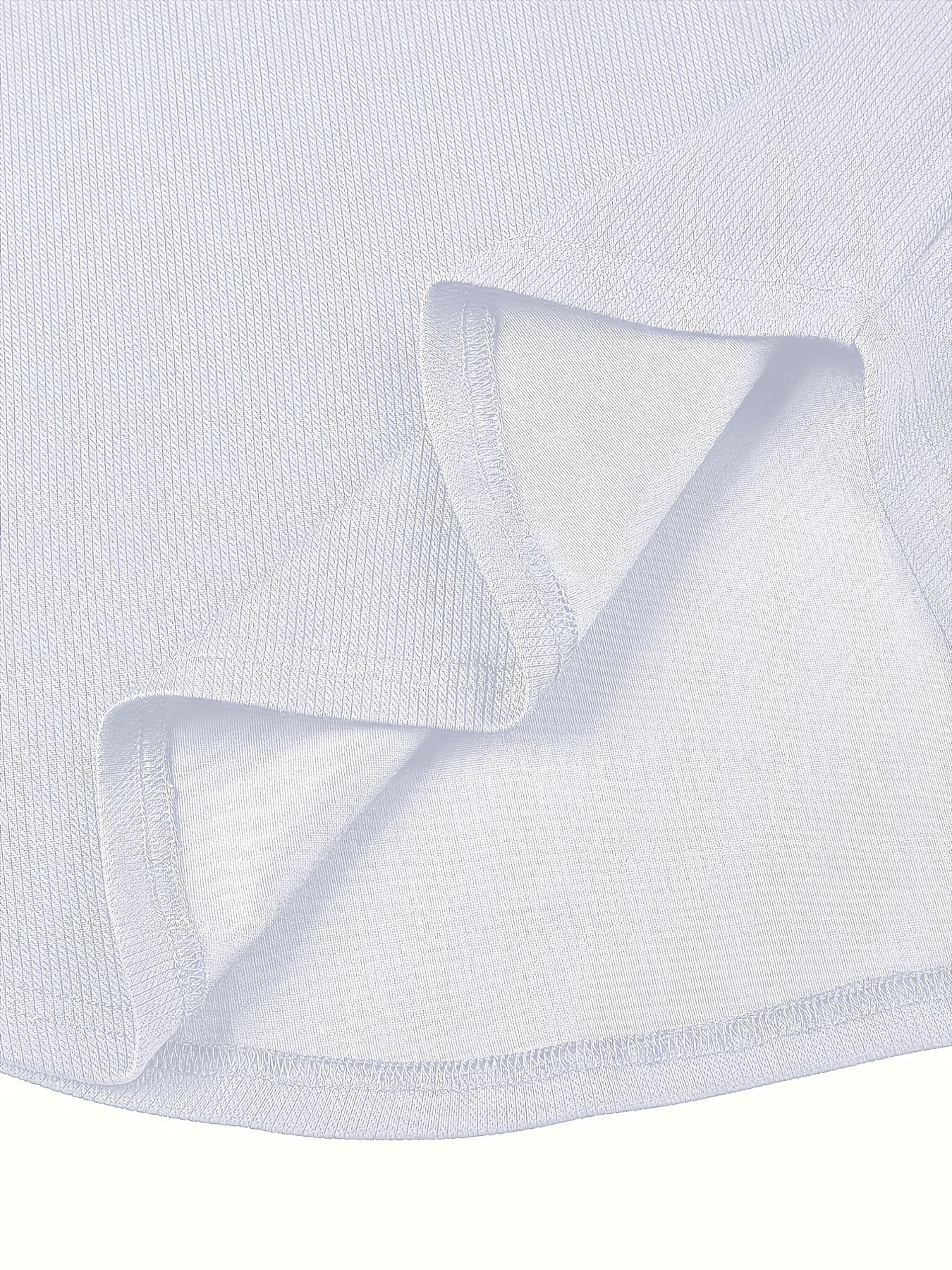 Heren T-shirt Diepe V-hals Textuur Modieus