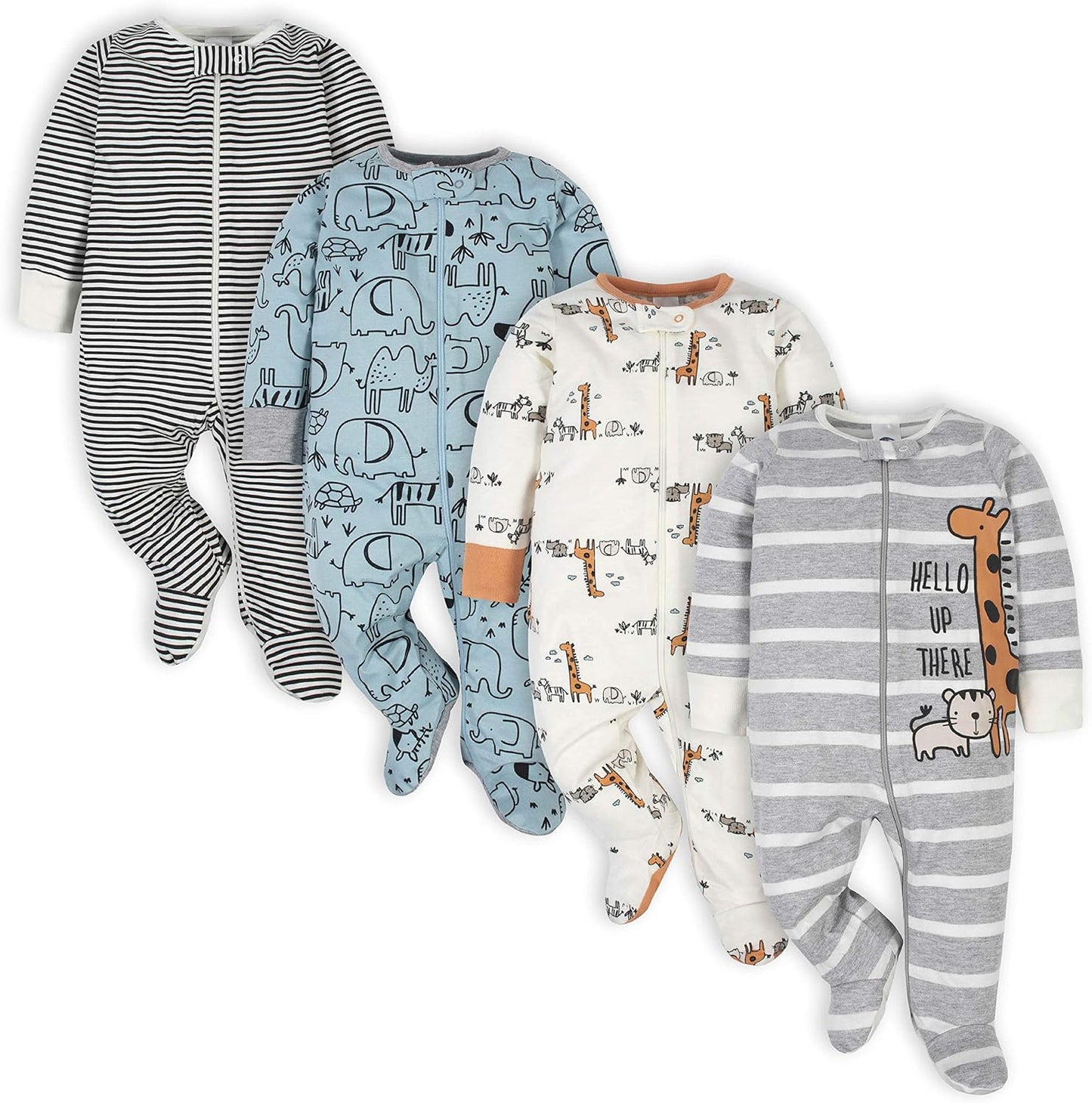 Baby Slaappakje Jongens Met Voetjes Warm en Zacht