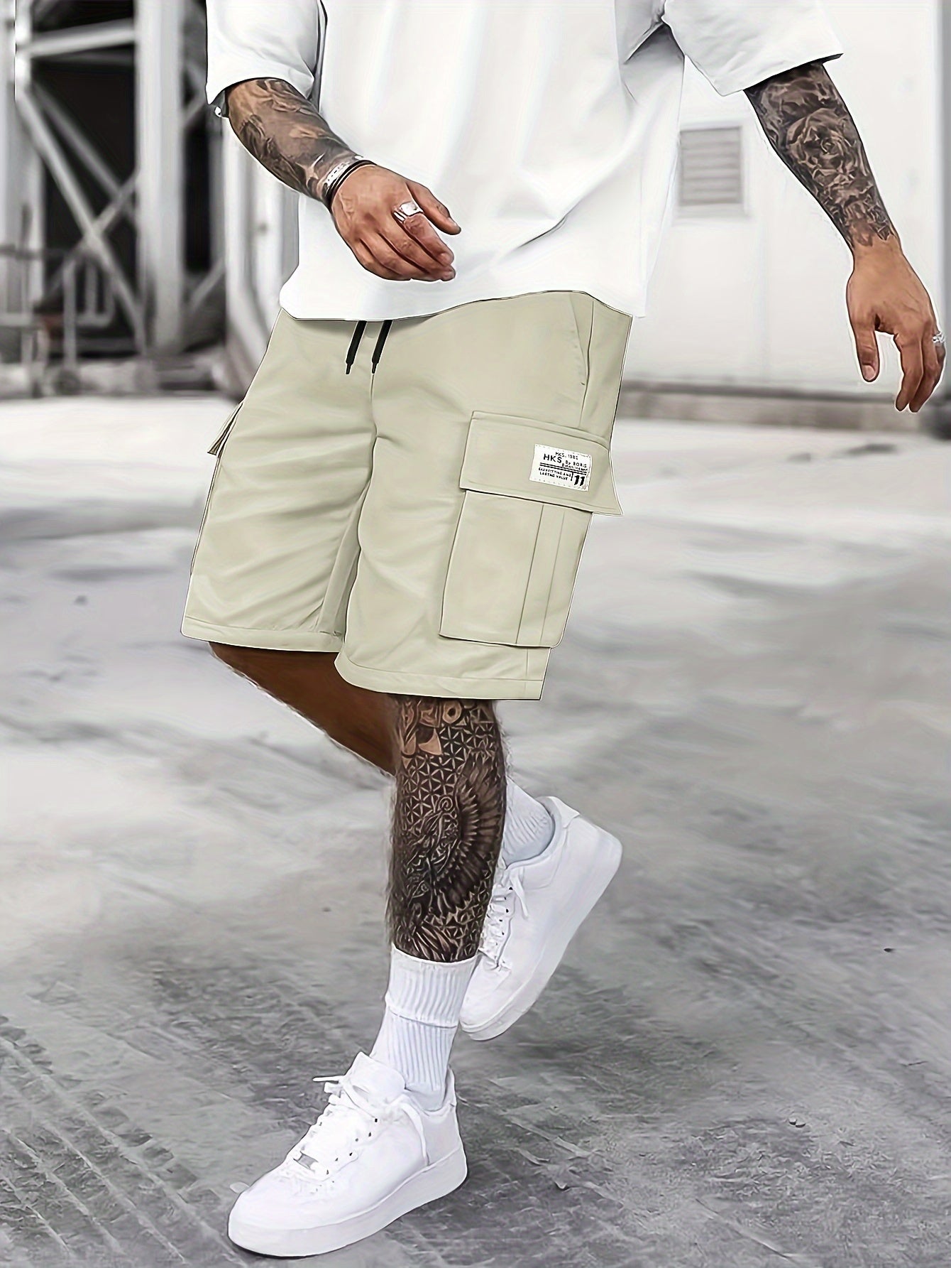 Heren Cargo Shorts Zomer Lichtgewicht