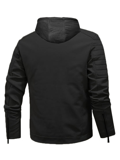 Renato | Giacca in pelle antivento alla moda