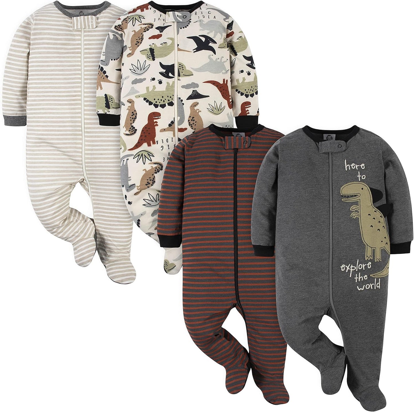 Baby Slaappakje Jongens Met Voetjes Warm en Zacht